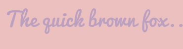 Image with Font Color BCA0C0 and Background Color EDC0C0